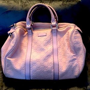 GUCCI 💗💗💗Bowling Bag.. Baby Pink